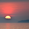 Setting sun
