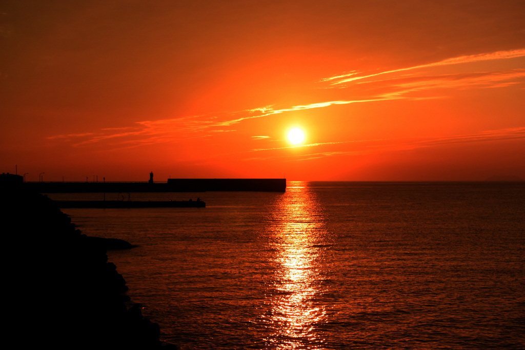 Setting Sun・・愛媛県