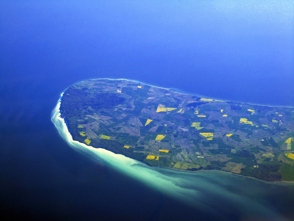 不思議な海岸・・メン島（Denmarkデンマーク）