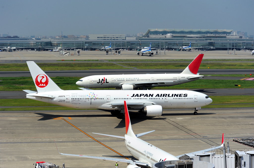 JAL 新旧ペイント