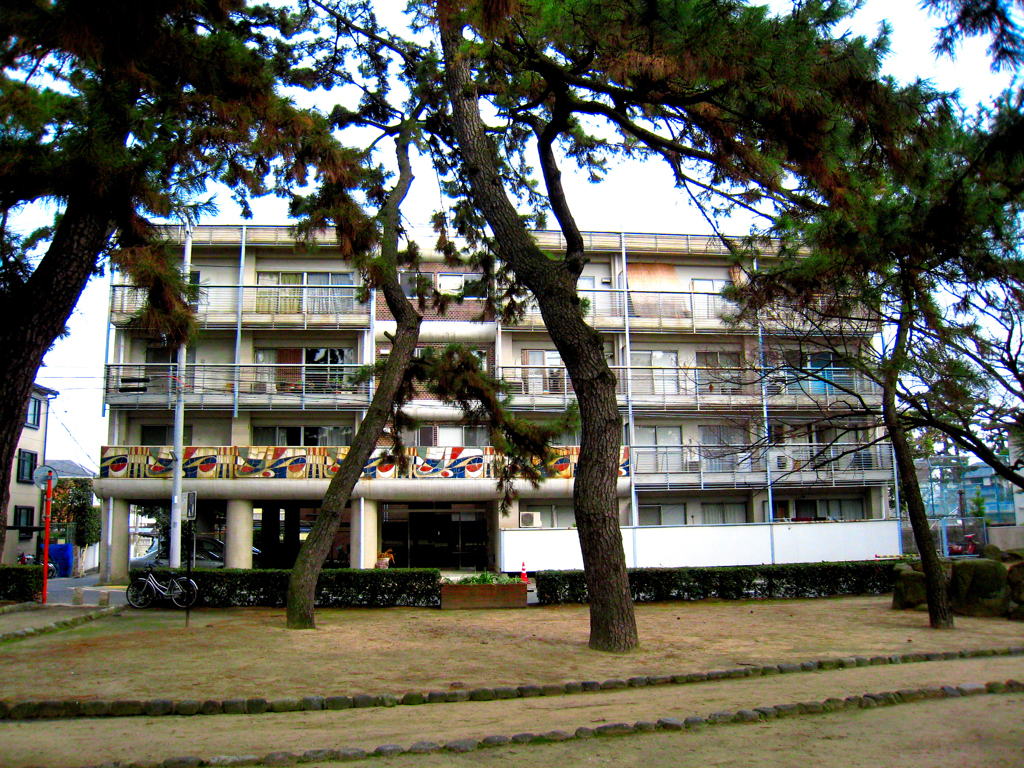 An apartment house