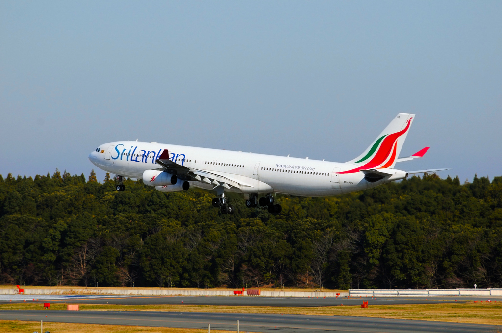勇姿・スリランカ A340
