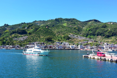 みかん山がある港・・愛媛県八幡浜市