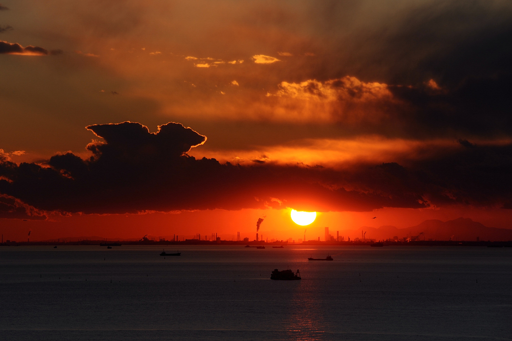 羽田空港の夕焼け#2