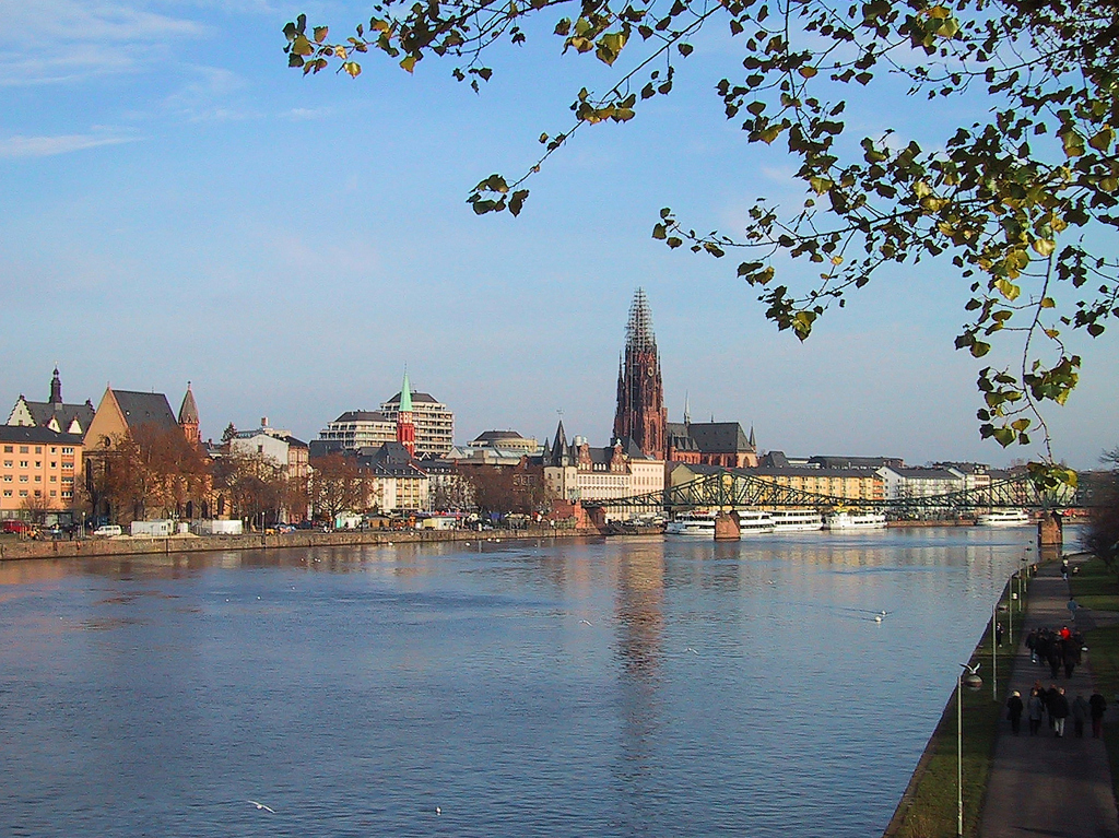 マイン川, Frankfurt