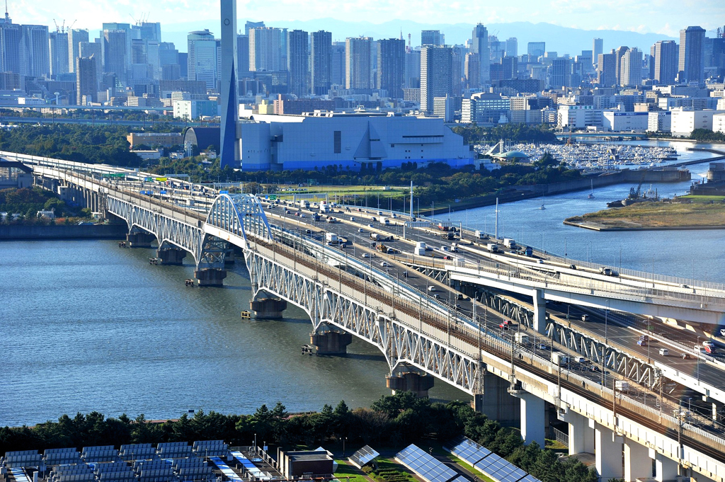 首都高湾岸線 葛西Junction