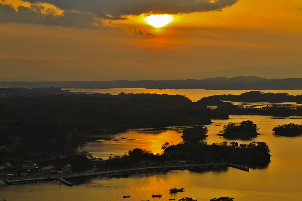 松島夕景3
