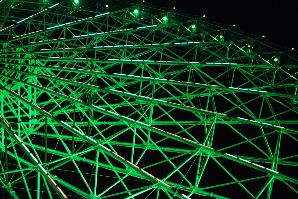 a Ferris wheel