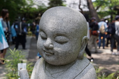 帽子なしのお地蔵様