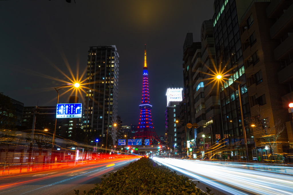 東京タワー特別ライティング 「スターウォーズ」