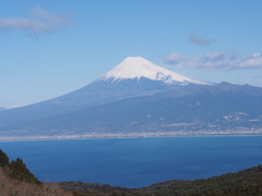 金冠山山頂からの富士山