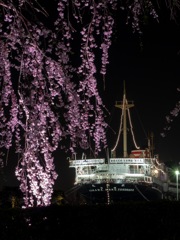 山下公園と氷川丸②