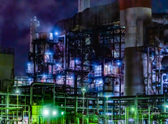 工場夜景②