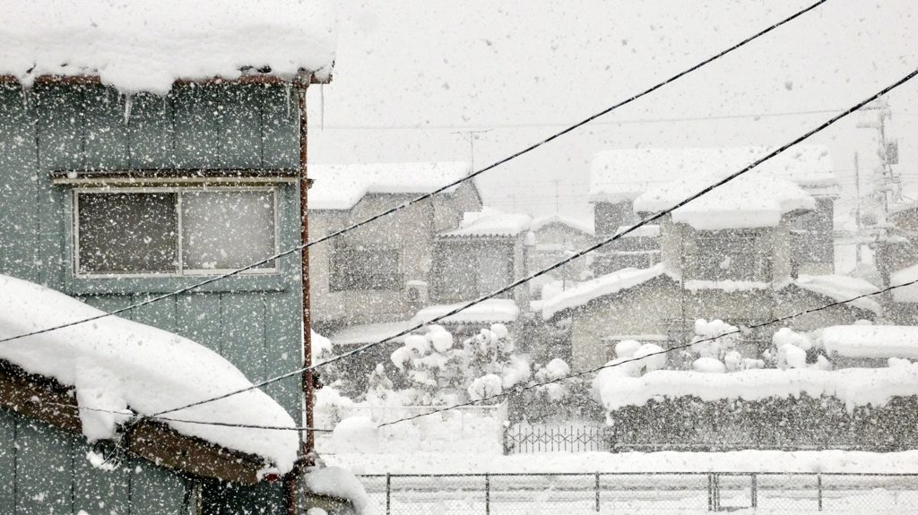 ３日前の大雪