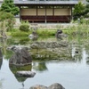富山県水墨美術館の池