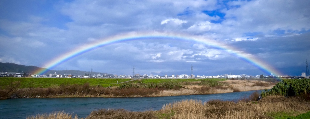 rainbowーー！