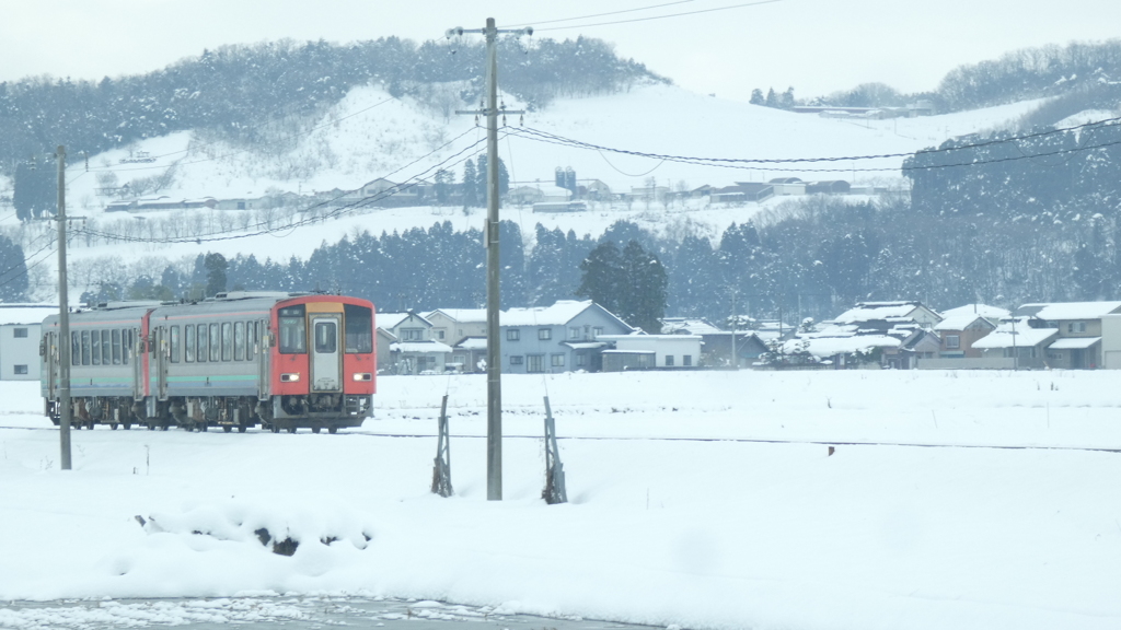 雪の高山線