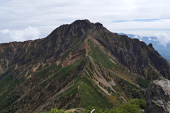 阿弥陀岳 から見た 赤岳