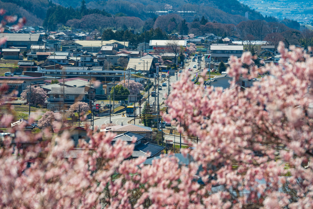 高遠の町並み