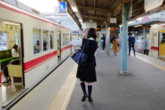 神戸電鉄　三田駅