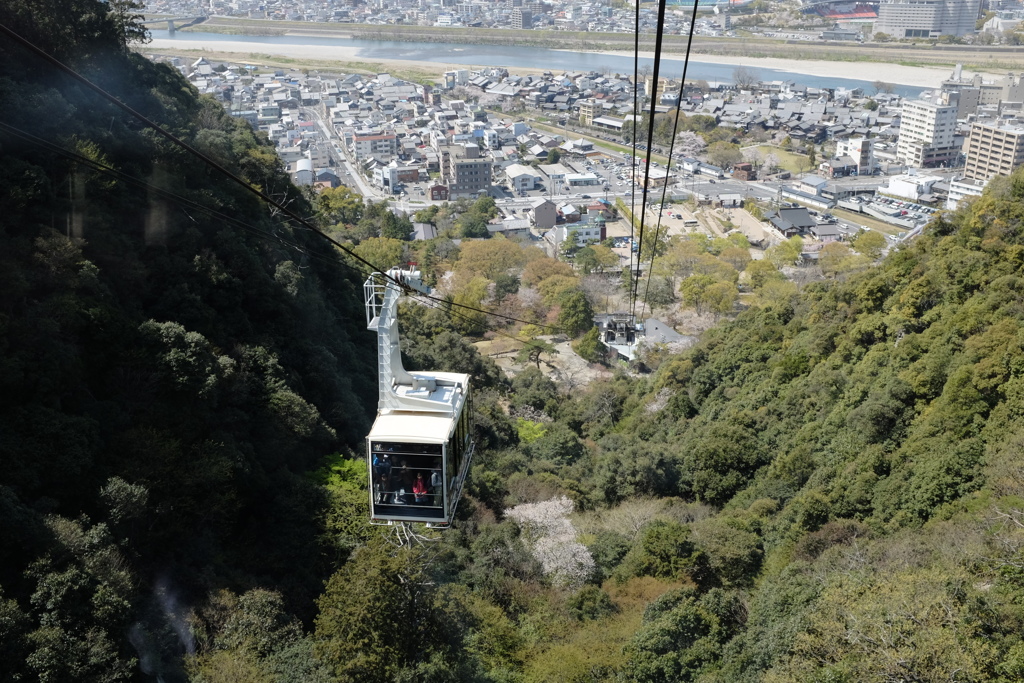 金華山ロープウェー