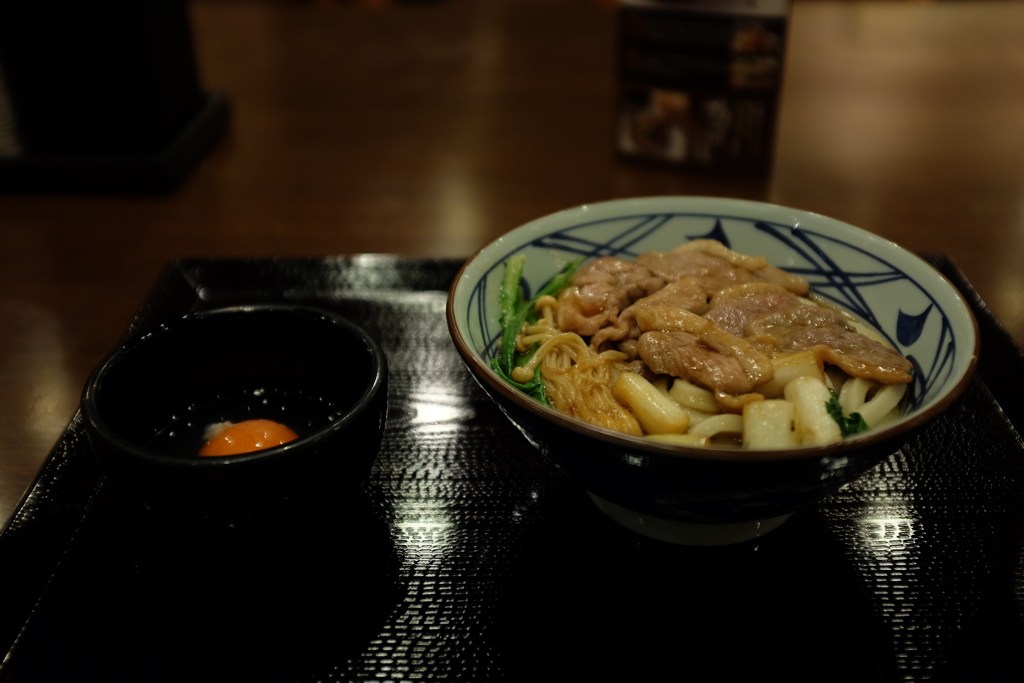 鴨すきうどん