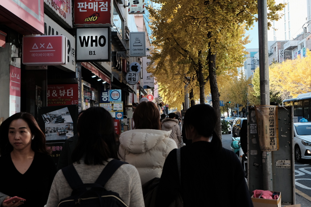 韓国・釜山　西面