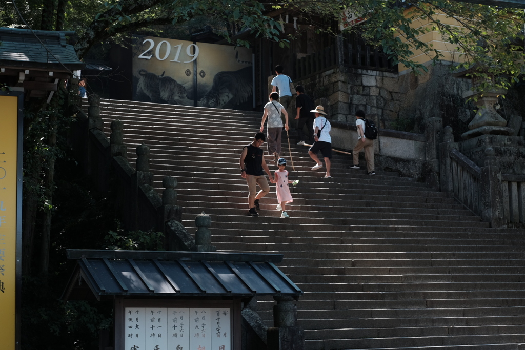 こんぴらさん　階段