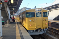 山陽本線　上郡駅　相生行