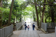 保久良神社　参道