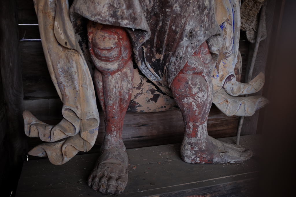 温泉寺山門　仁王像