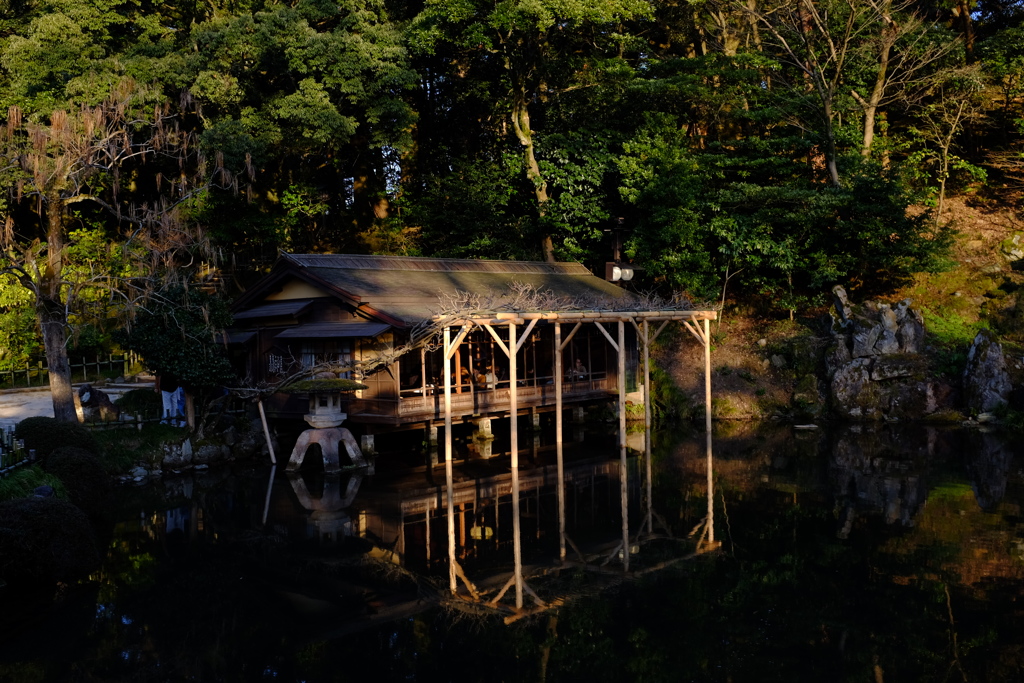 兼六園　瓢池