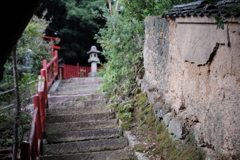 神吉八幡神社　土壁