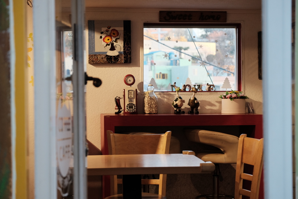 韓国・釜山　川洞文化村　カフェ