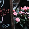 ピンク花