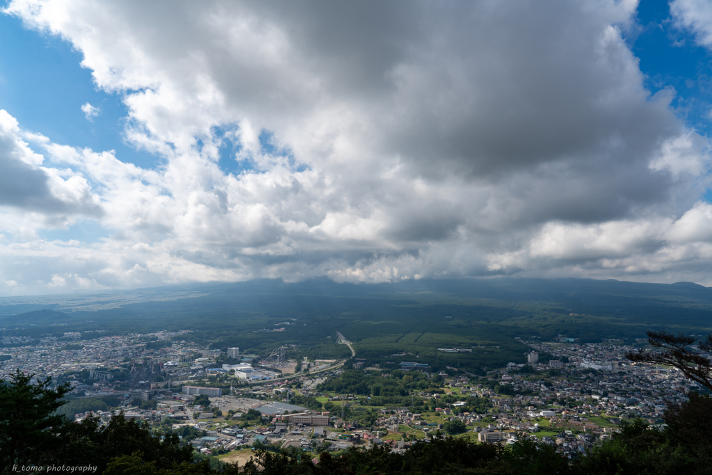 富士山の麓