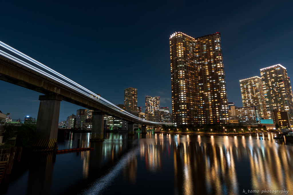 都内水辺夜景