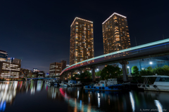 都内水辺夜景