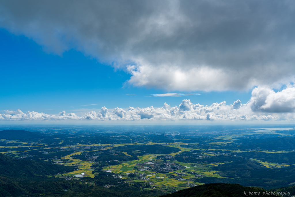 筑波山からの眺め