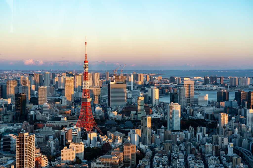 東京シティービューからの眺め
