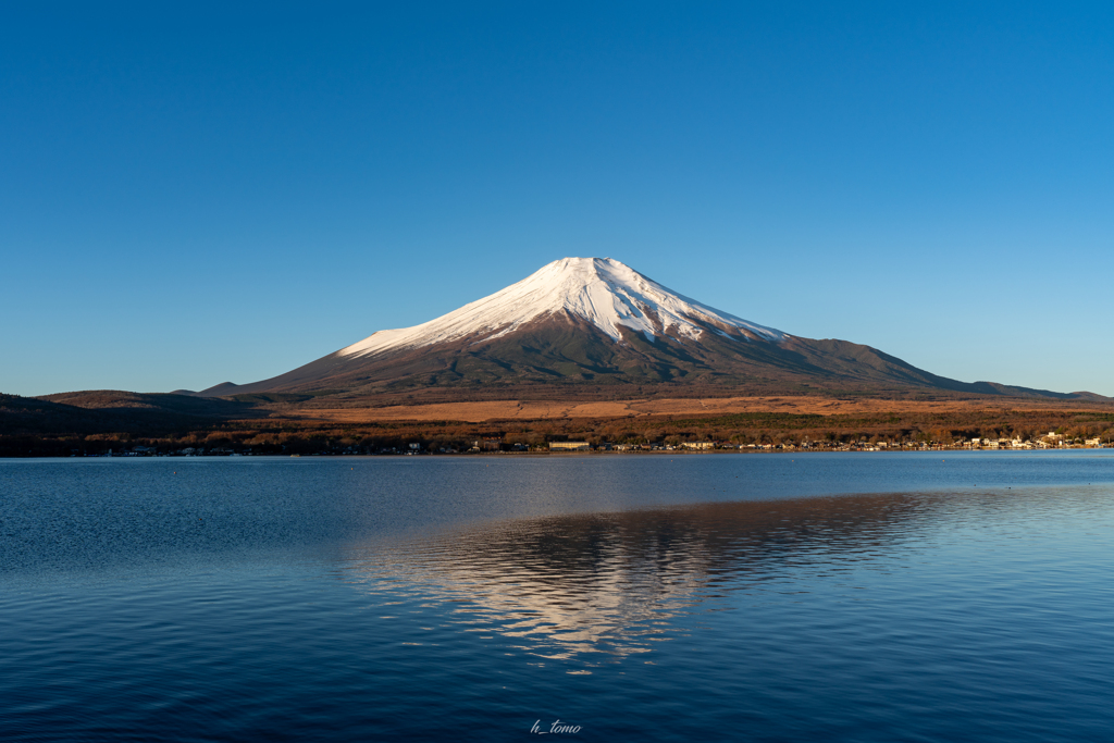 山中湖から