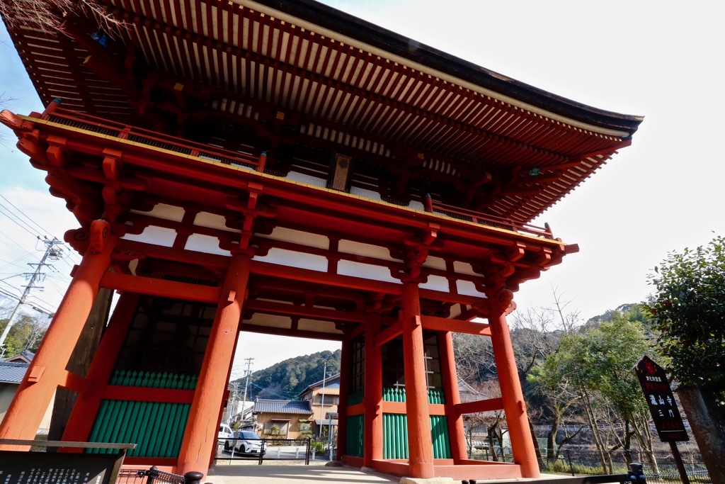 瀧山寺の仁王門_５