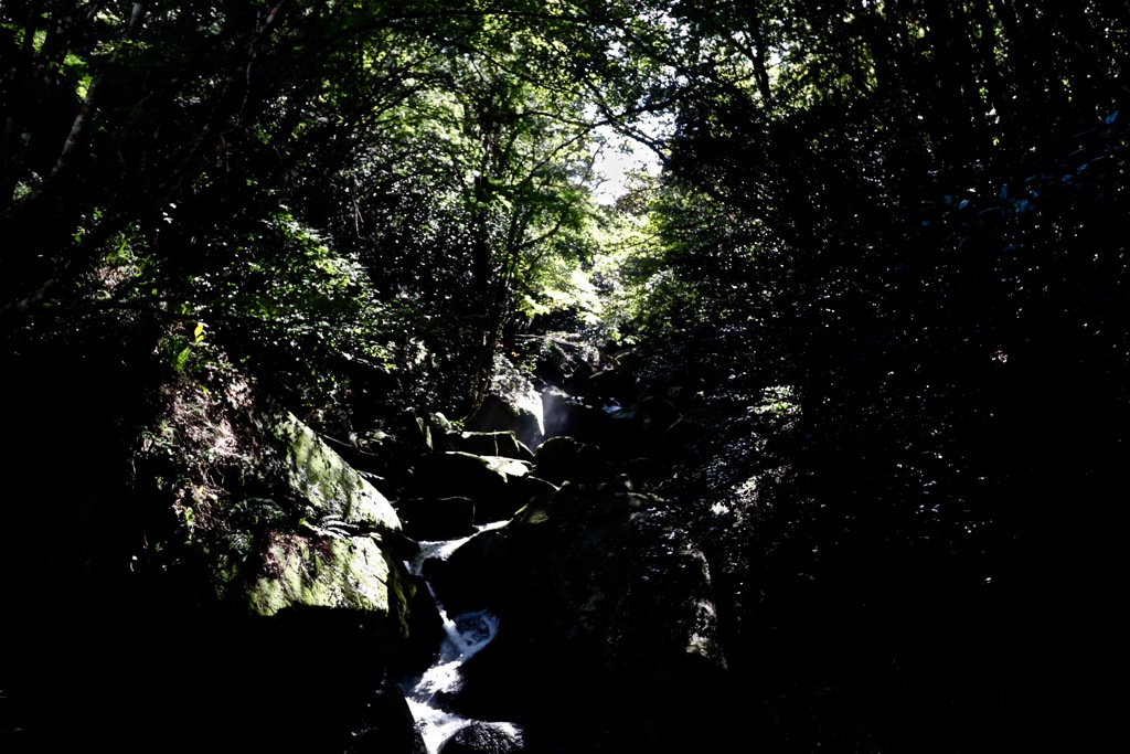 王滝渓谷を散策_３