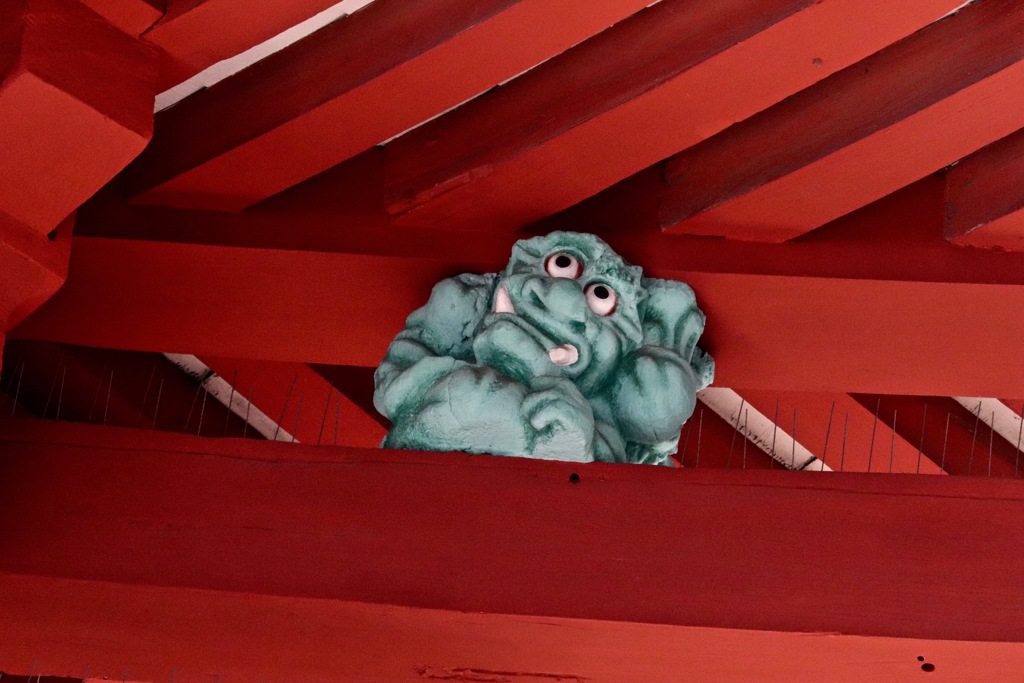 瀧山寺の仁王門_４