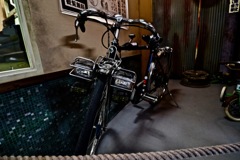 ぎふ清流里山公園 昭和パビリオン_懐かしの自転車
