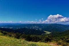 井山展望台から見下ろす