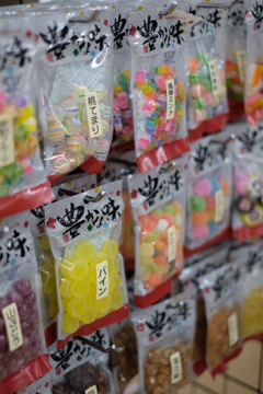 土産物売り場にて