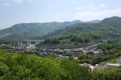 DSCF5253　中国自動車道と国道１７６号線