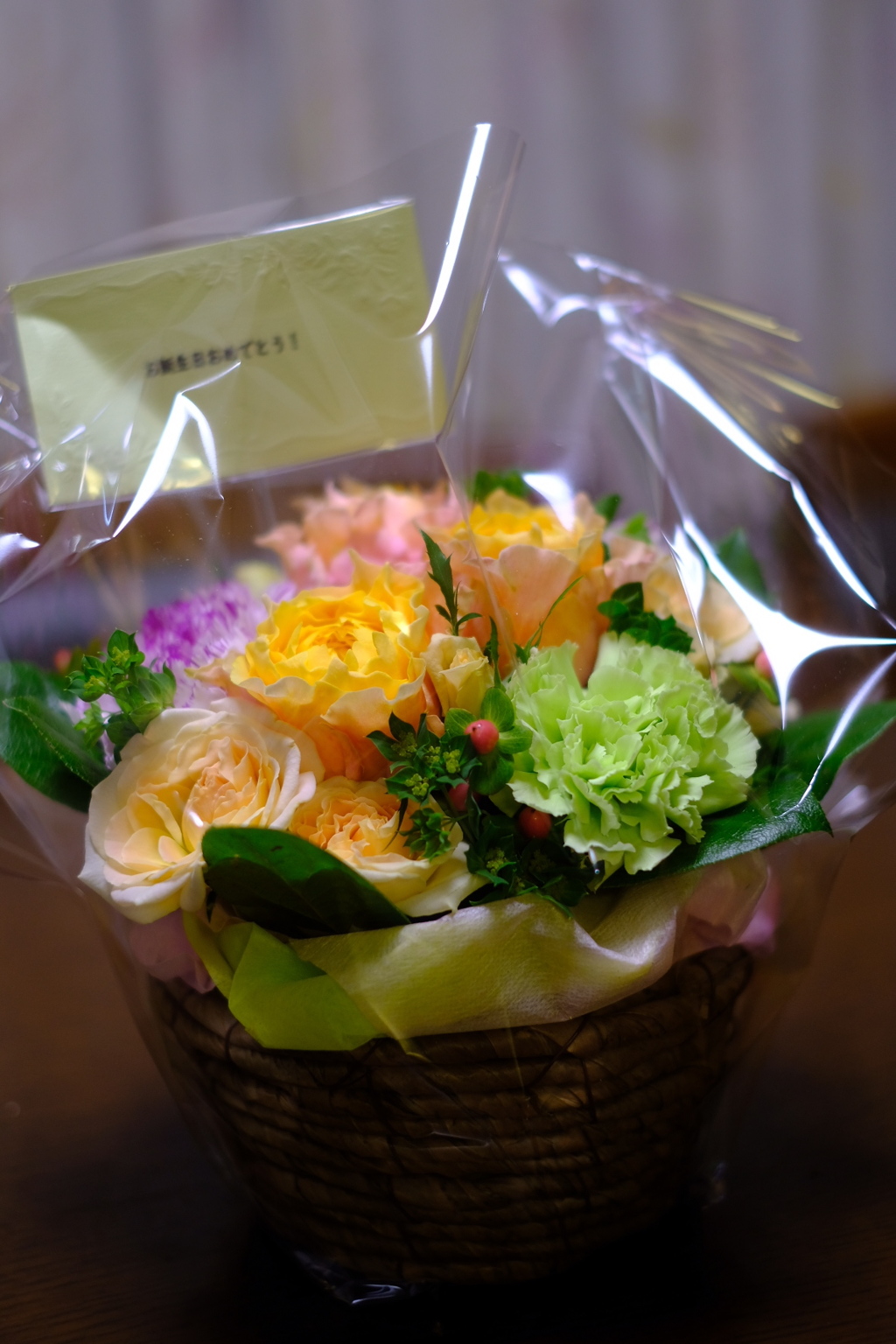 娘から母親へのプレゼント