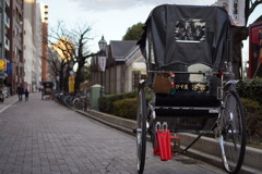 人力車休憩中